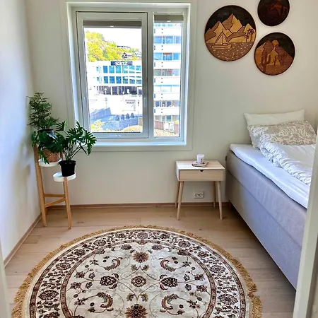Stor Sentralt I Apartment Sandnes (Rogaland)